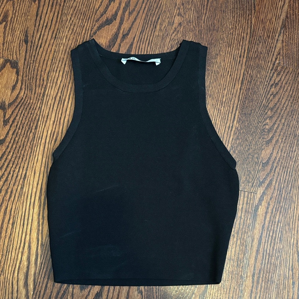 Zara Black Tank Top